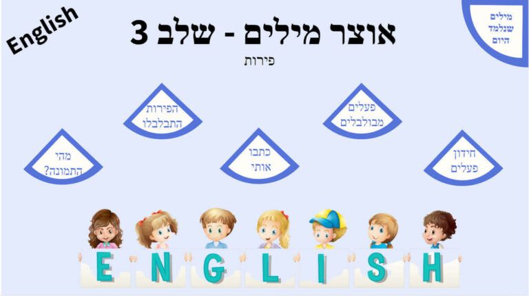 אוצר מילים שלב 3 - פירות