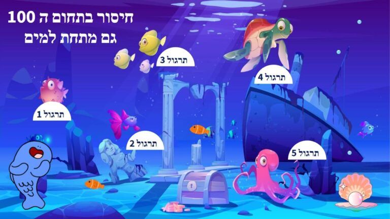 חיסור בתחום 100